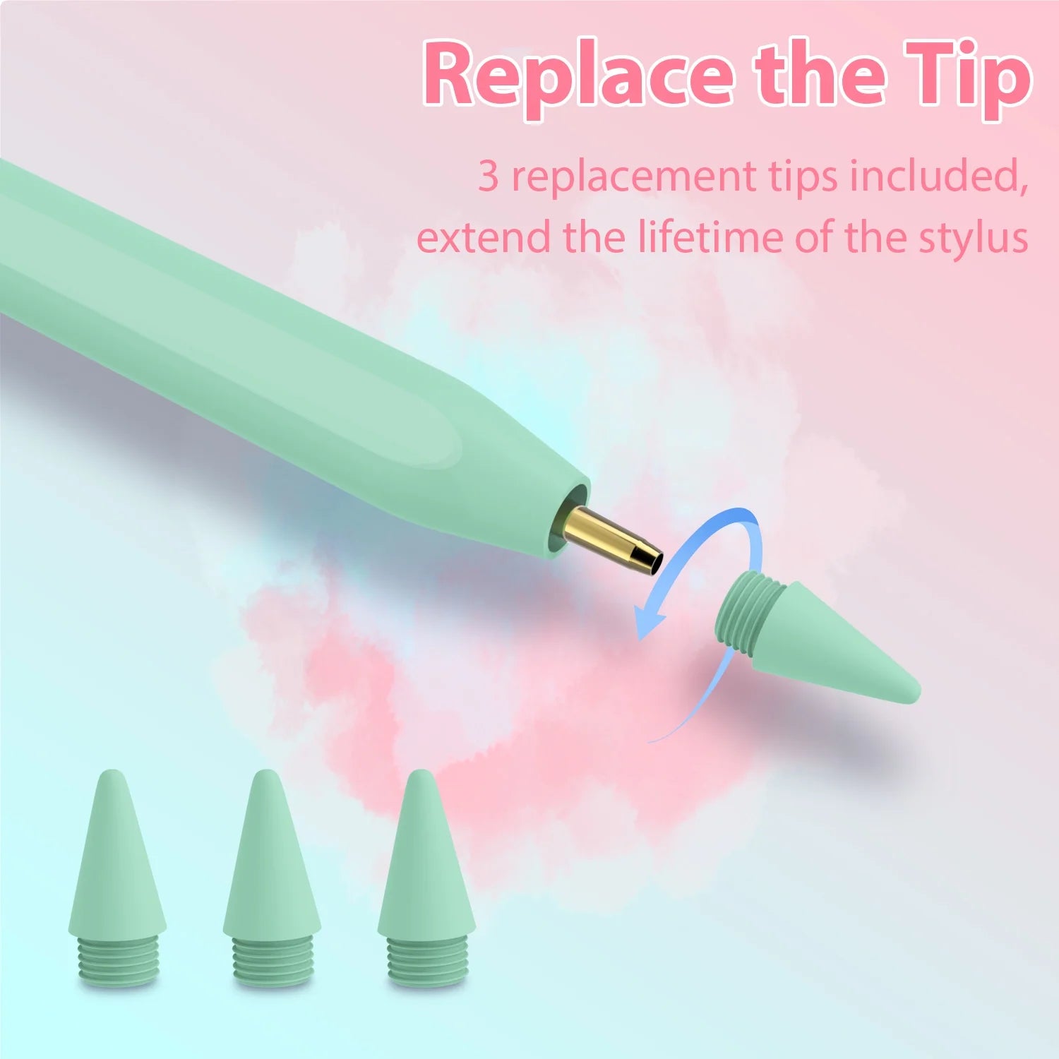 Stylus Pen for Ipad, 13 Mins Fast Charging Stylus with Palm Rejection, Tilt Sensitivity, for 2018 or Later Ipad Air 3/4/5, Ipad Mini 5/6, Ipad 6/7/8/9/10, Ipad Pro 11", Ipad Pro 12.9"