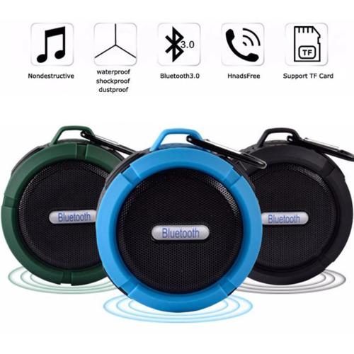 Waterproof Bluetooth Speaker - Mini Portable with Suction Cup | XYF Studios