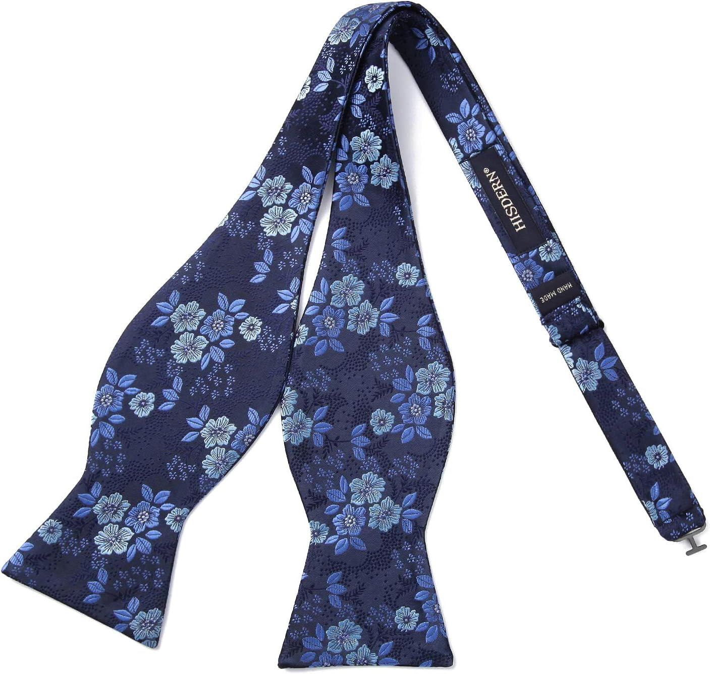 Suspenders for Men Paisley Floral Self Tied Bow Tie and Suspender Pocket Square Sets Adjustable Wedding Braces