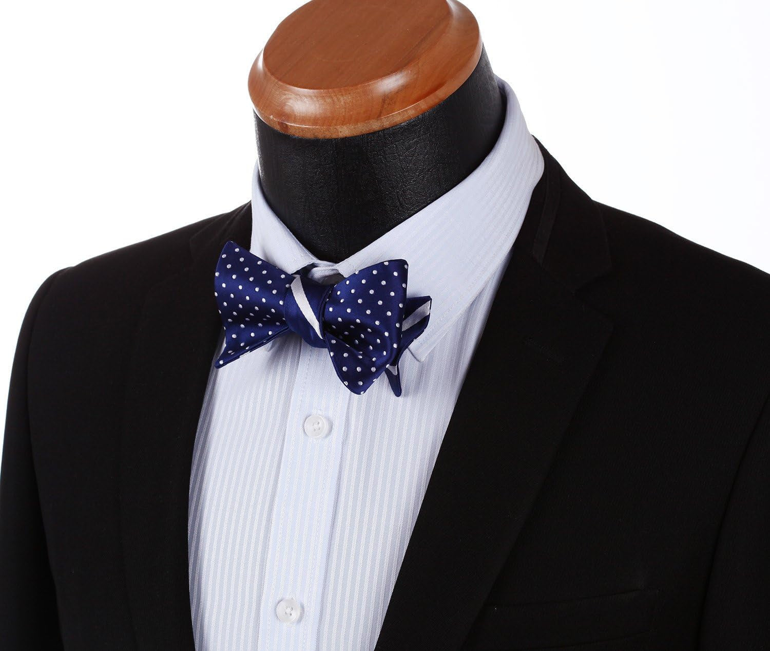 Bow Ties for Men Self-Tie Plaid Checked Bowties and Pocket Square Set Stripe Formal Tuxedo Bowtie Wedding Party