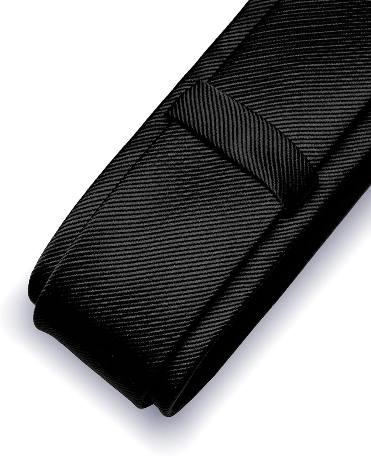 2.4" Solid Color Skinny Tie and Pocket Square with Tie Clip Sets for Men (6Cm)