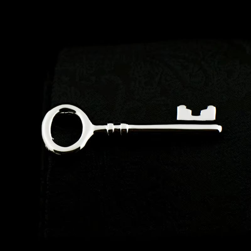 New High Quality Laser Engraving Tie Clip Black Men'S Business Tie Pin Free Delivery Rudder Feathers