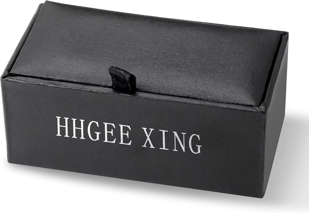 Tie Clips for Men,Classic Tie Clip Black Tie Bar Set Luxury Box Gift