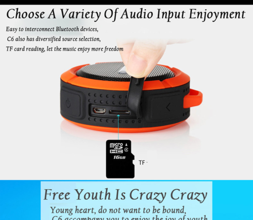 Waterproof Bluetooth Speaker - Mini Portable with Suction Cup | XYF Studios