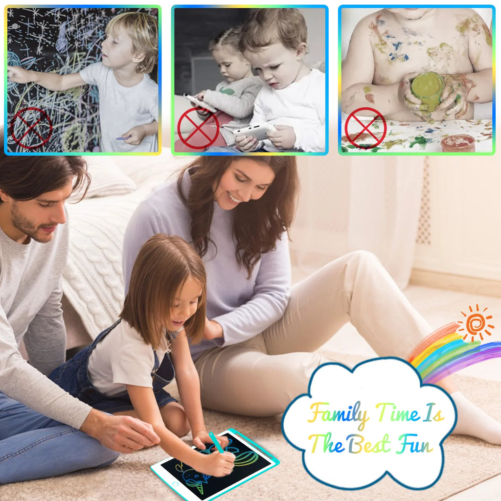 LCD Writing Tablet 10 Inch Drawing Pad, Electronic Graphics Tablet, Led Writing Tablet Toys for Toddler, Doodle Board Gifts for Kid Adult